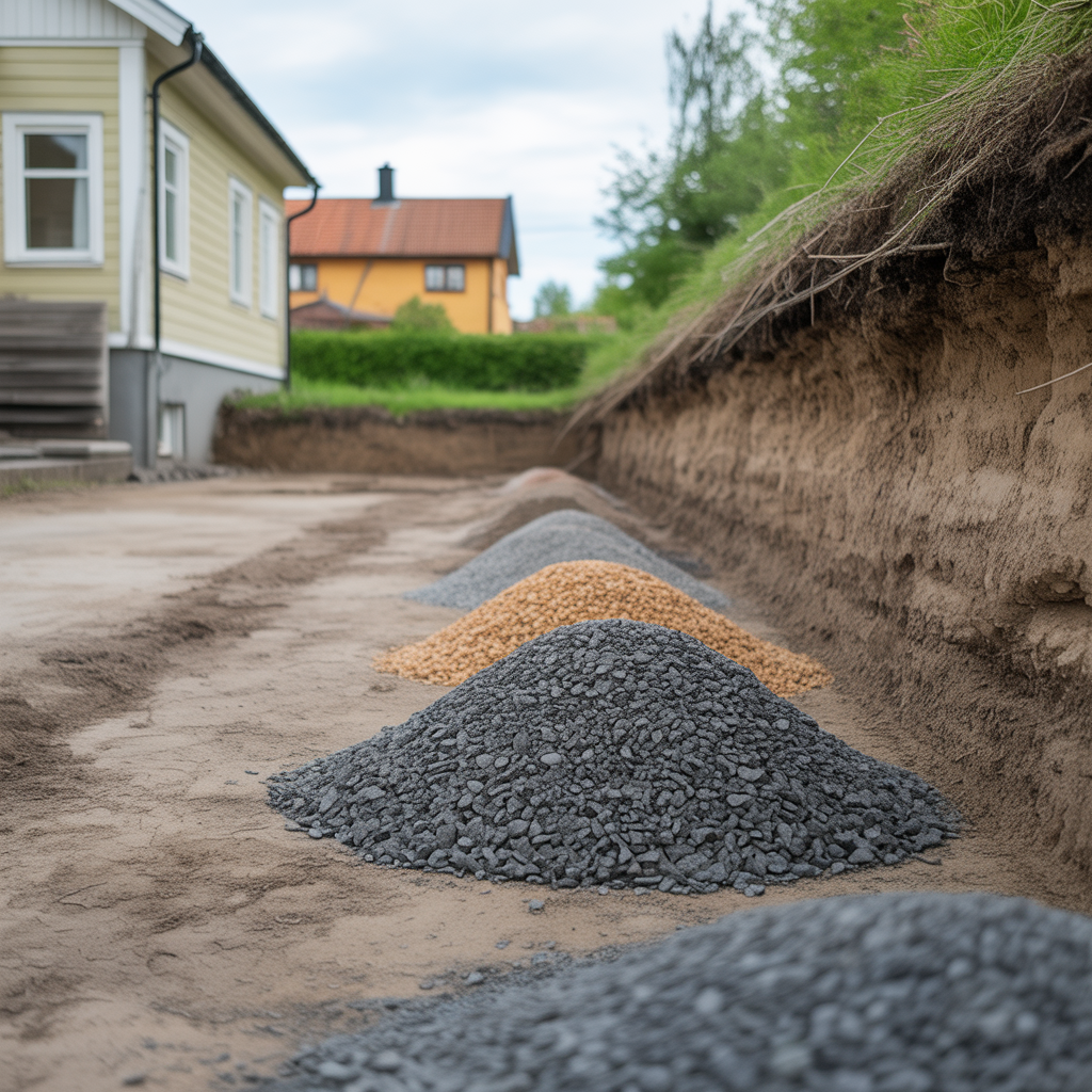 10.Vilken typ av grus ar bast att anvanda vid schaktning